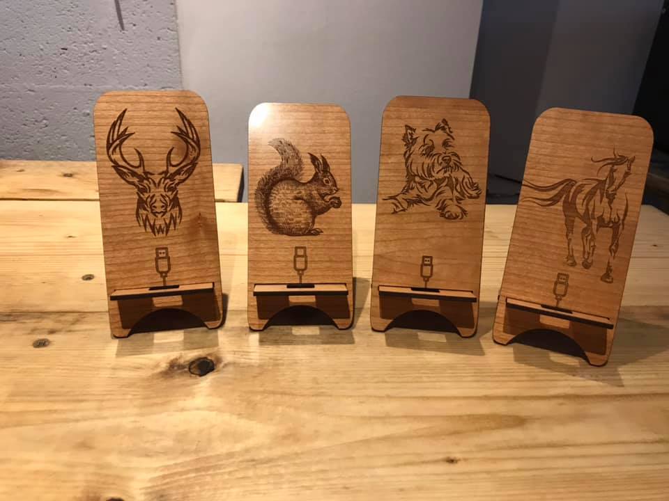 Mobile Phone Stands - Ellie & Hart - Iphone - Various designs