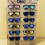 Breo sunglasses stand for point of sale cnc cut by the altered state